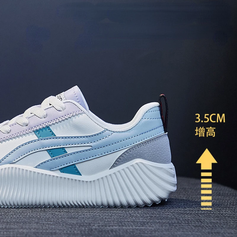 Women Fashion Trend Outdoor Jogging Casual Flats Sneakers Female White Vulcanized Platform Shoes Girls Tenis Trainers Footwear