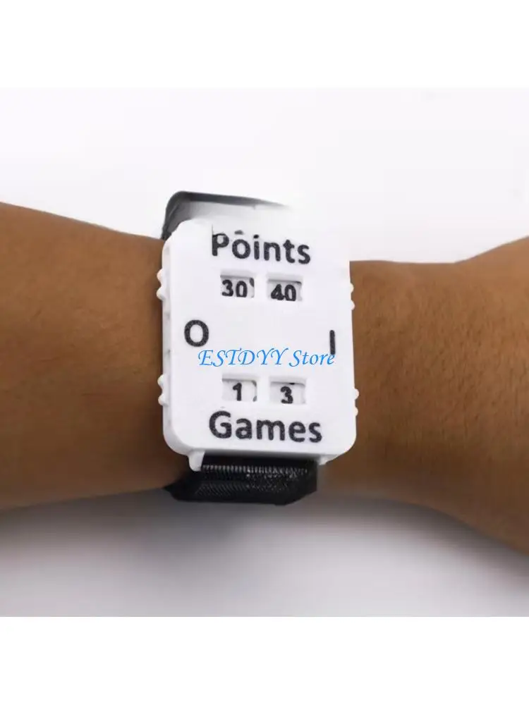 

G6DE Easy To Operate Wrist Scorekeeper Tennis Cricket Tool For Coaches And Beginners