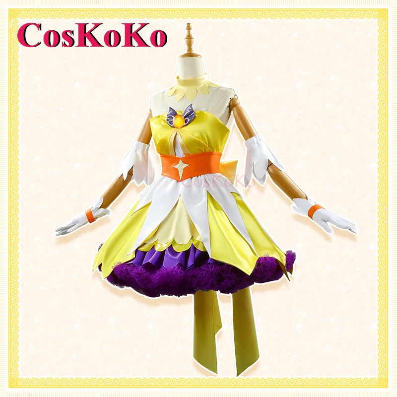 【Customized】CosKoKo Cure Twinkle Cosplay Anime GO! Princess Precure Costume Lovely Dress Halloween Party Role Play Clothing New