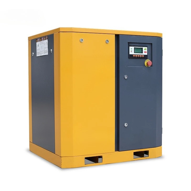Mini Small Industrial Compressor 4kw 5.5kw 7.5kw 220v 60hz Single Phase Screw Air Compressor with tank and Dryer