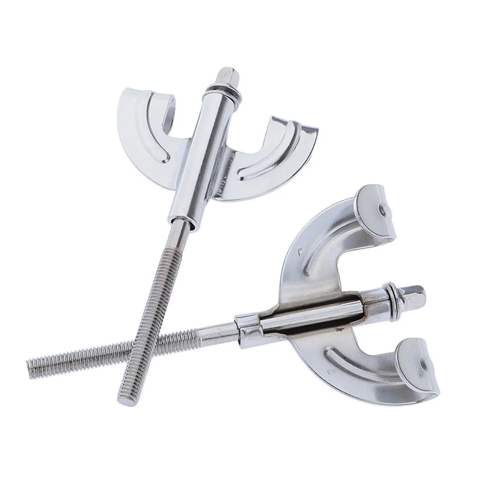 Replacement Bass Drum Claw Hooks Die Cast Tension Rods Drum Repair Tools for Percussion Accessories Sets