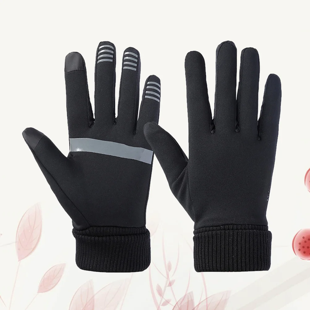 

Breathable Windproof Thicken Gloves Warm Comfortable Full Cover Anti-Slip Cycling Fishing Outdoor Sports Glove for Hiking