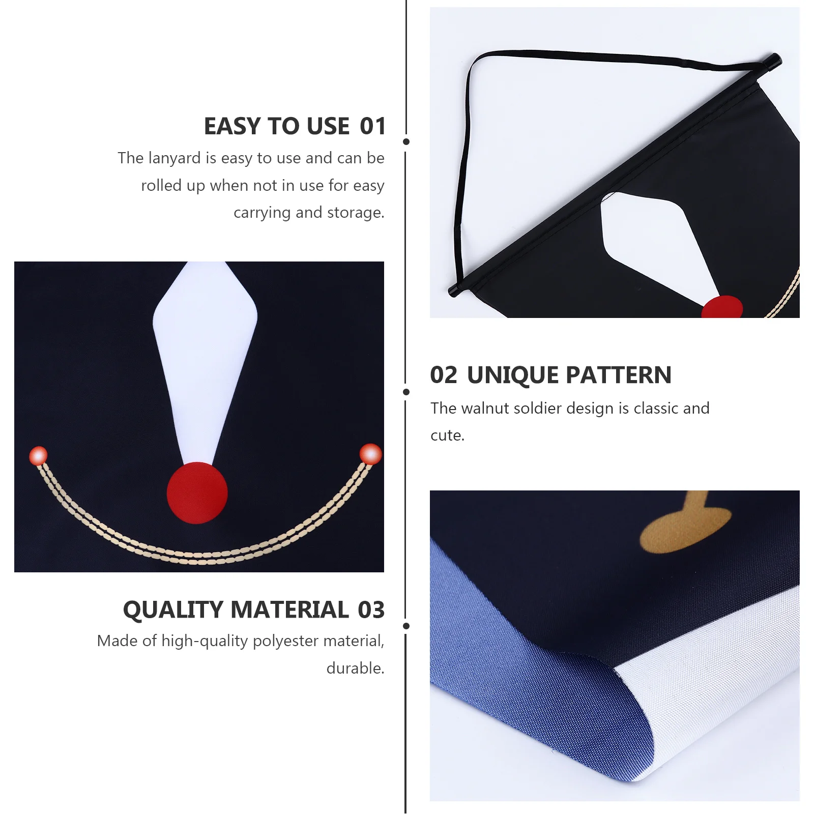 

1 пара рождественских украшений для дверей, подвесной кулон на тему солдата из орехового дерева для рождественской вечеринки, домашняя настенная занавеска, праздничный декор