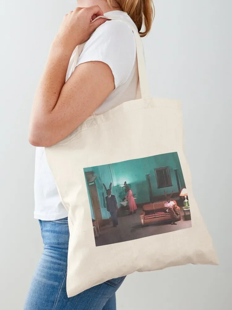 David Lynch Rabbits Tote Bag tote bags cloth bags men's Women's handbag large