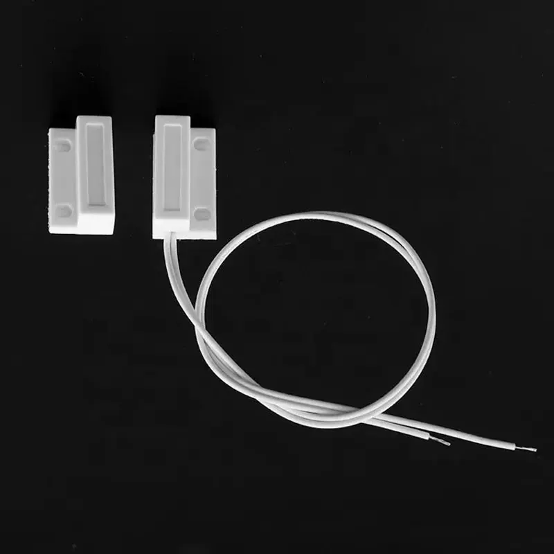 10 Stück Home Security Alarm Side Surface Mounted Wired Magnetic Reed Switch Türsensor