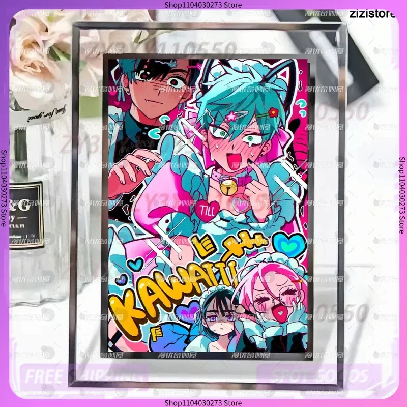 

Alien Stage IVti персонаж карты фоторамка вокруг Alienstage индивидуальные настольные украшения игрушки праздничные подарки