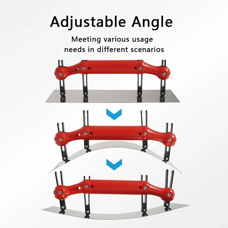 Versatile Putty Knife - Adjustable Arc Design for Painters Multi-Functional Home Improvement Tool Universal Scraper