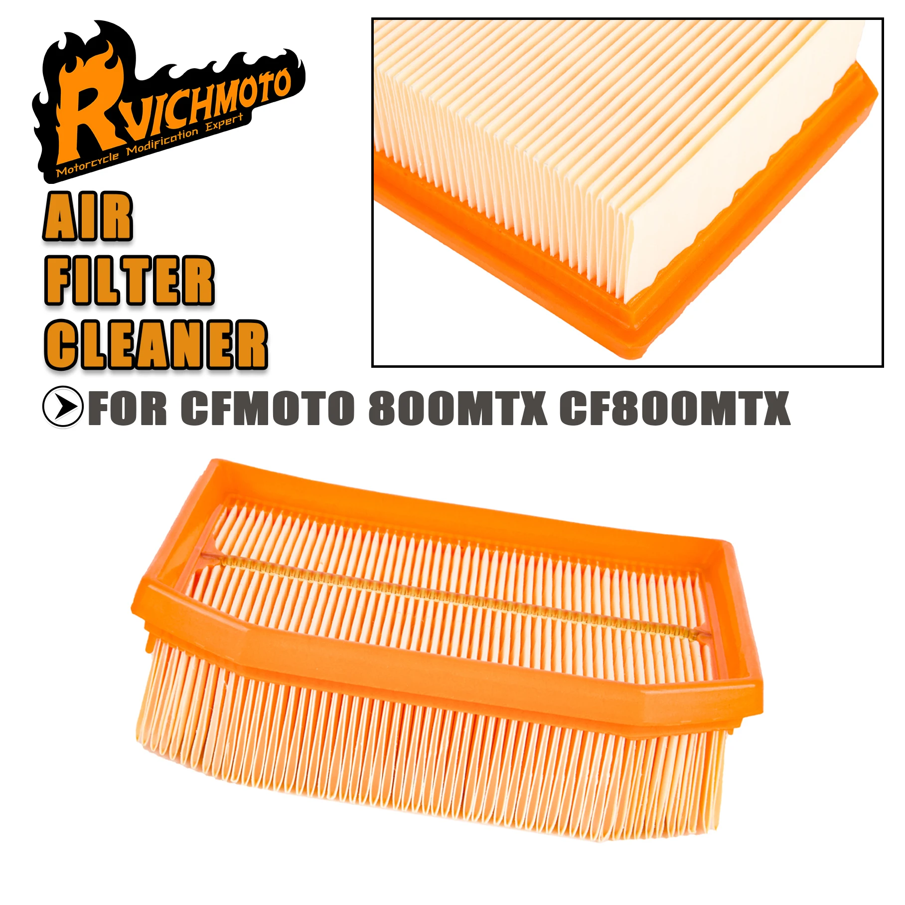 Motorcycle Purification Air Intake Filter MotoEngine Cleaner Element Replacement Accessories For CFMOTO 800MT-X CF800MT MTX800