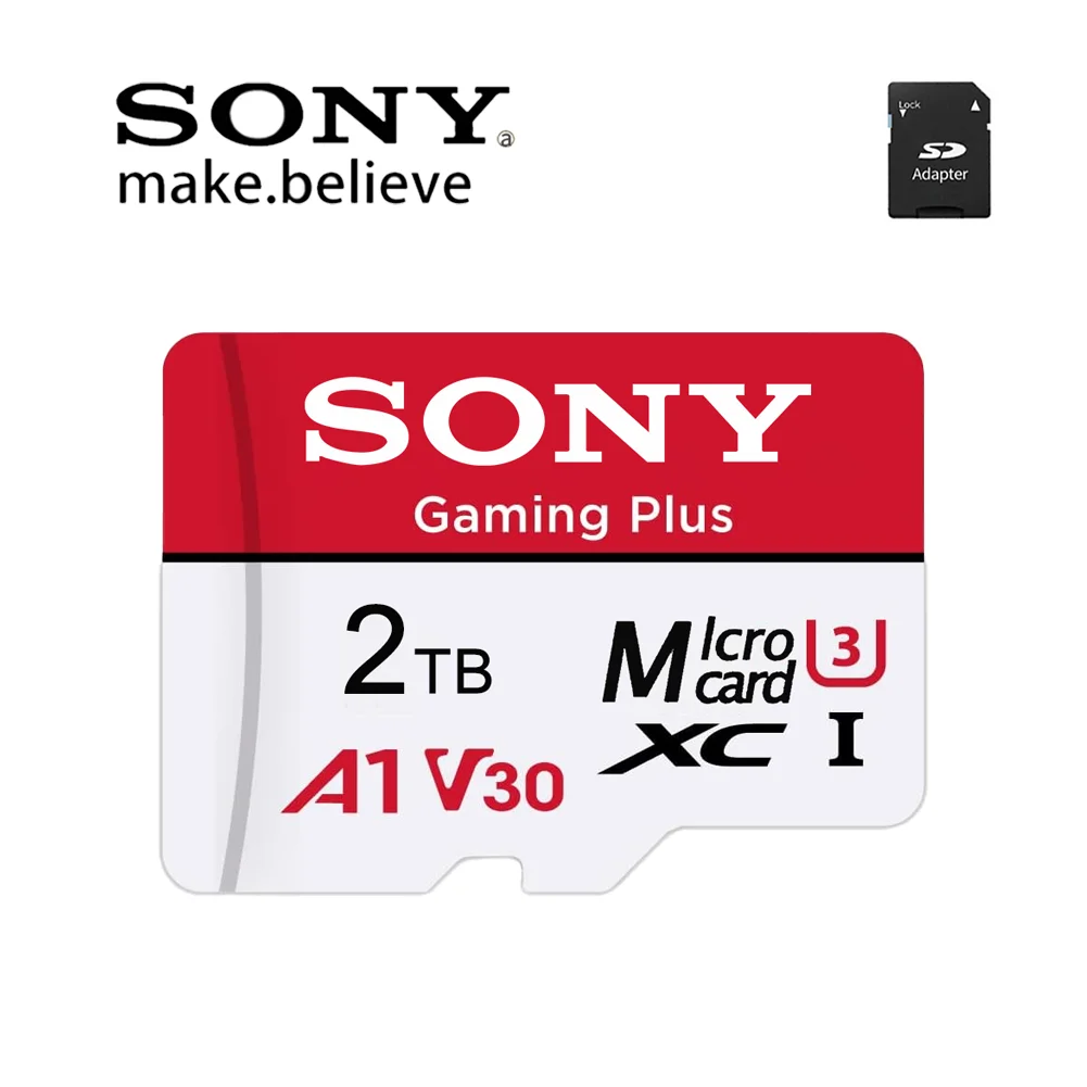 

&SONY Ultra 2TB SD Card 4K High Speed 1TB Memory Cards 512GB 128GB 256GB Mini Flash SD Card for Phone PC Desktop Mac