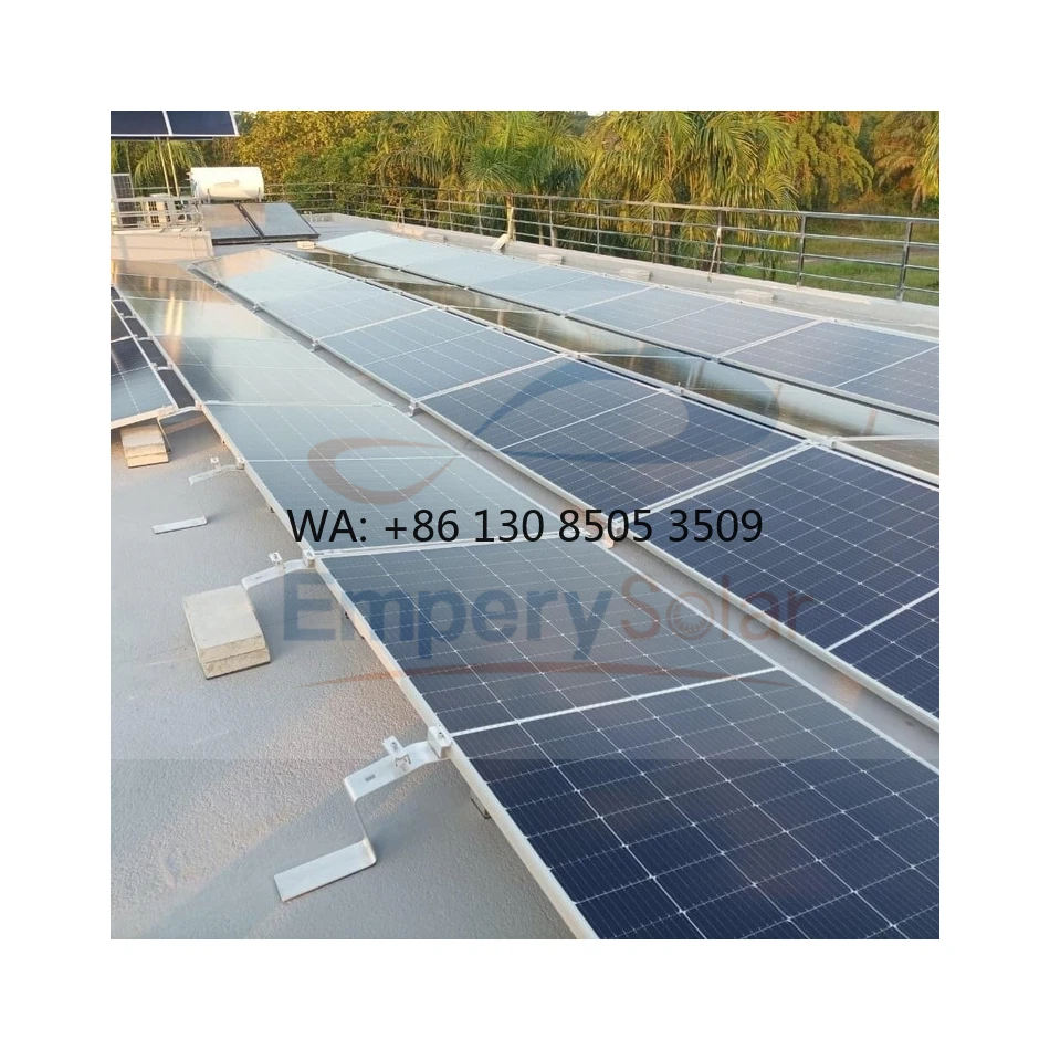 

Emperysolar Rooftop Solar Panel Mounting System Anodized Aluminum Clamp Roof Hook Framed PV Modules Tile Roof Wind Load 60m/s