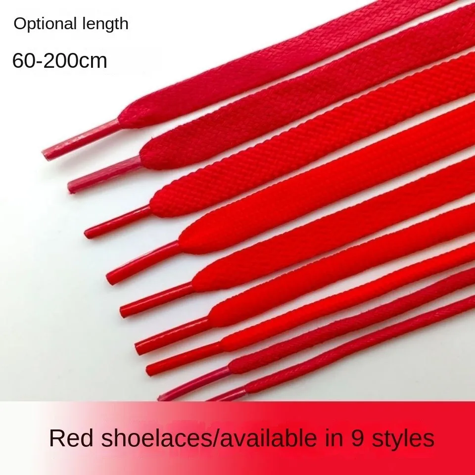 

Red Shoelace Flat round Semicircle Canvas Shoes Sports Casual Shoes Basketball Shoes Boots High-Low Top Men and Women