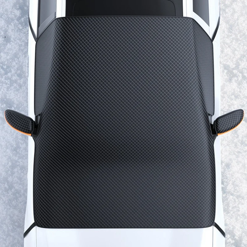 Car Front Windshield Cover, Car Sunshade, Windshield, Snowproof Sunshade, Waterproof Outer Cover, With Magnet Car Parts