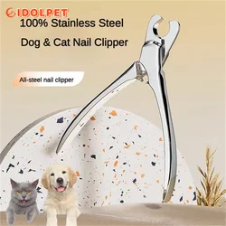 Professional Pet Nail Clipper Sharp Safety Animal Grooming Toe Trimmer Stainless Steels Finger Cutter for Dog and Cat