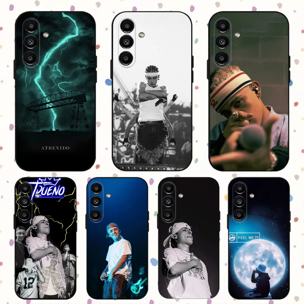 

T-Trueno Rapper Phone Case For Samsung S24,S21,S22,S23,S30,Ultra,S20,Plus,Fe,Lite,Note,10,9,5G Black Soft Cover