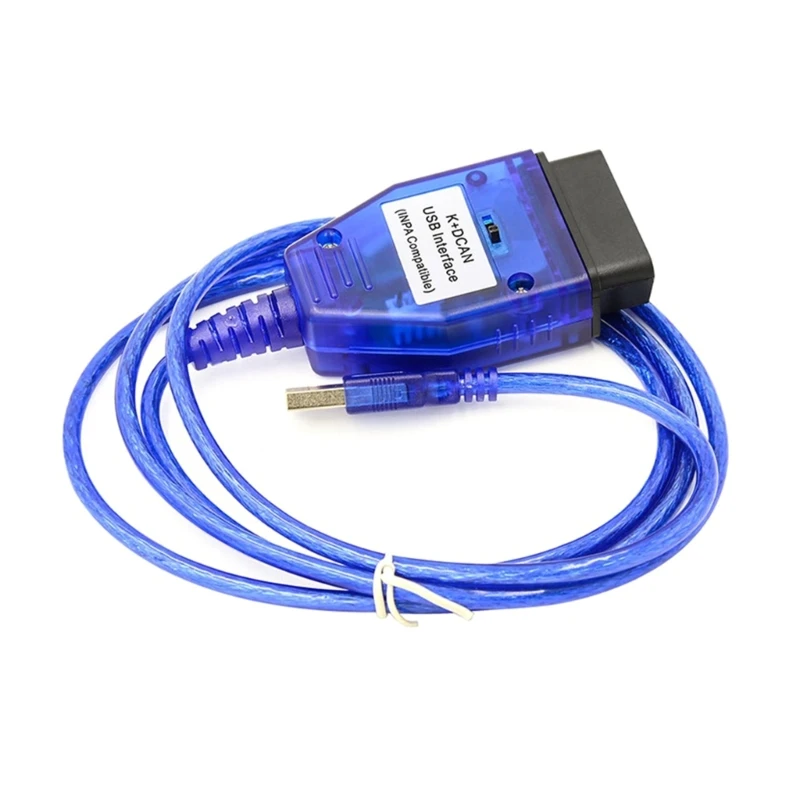 KDCAN  Chassis Diagnostic Cable USB Interfaces IN-PA OBD2 Diagnostic Scanner with Switches OBD2 Auto Diagnostic Tools