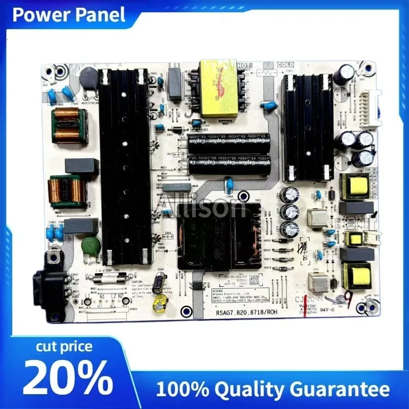 

Оригинальная плата питания для Hisense 65A52F/E3F-PRO/E5G HZ55A55 RSAG7.820.8718/ROH, протестирована