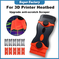 3d Printer Scraper Plastic /Metal Razor Blade Scrapers For Heatbed Double-sided Blade Anti-scratch For Bambu lab Build Plate