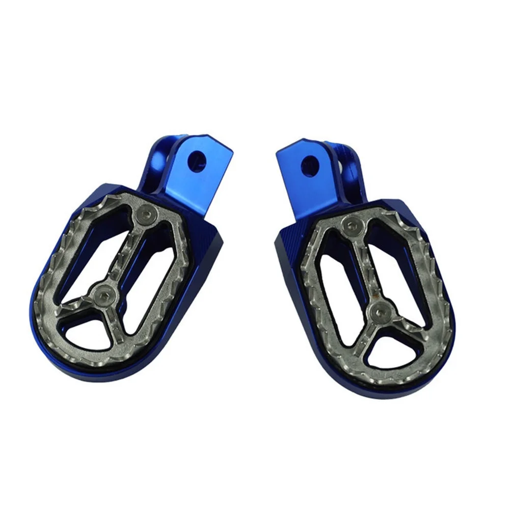 Multi Brand ATV Foot Pegs Pedals CNC Machined Aluminum Alloy for Dirt Bike and For Motorcycle Textured Non Slip
