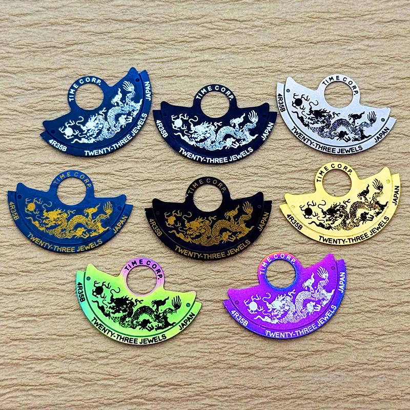 Chinese Dragon Movement Hammer Rotor Patch Fit NH34 NH35 NH36 NH38 NH39 4R 6R 7S26 7S36 Movement SKX007 Watch Repair Guard Parts