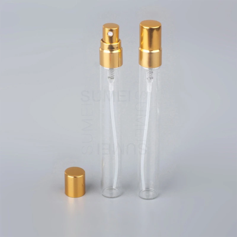 زجاجة عطر محمولة قابلة لإعادة الملء سعة 10 مل، حاوية زجاجات رذاذ مستحضرات التجميل الفارغة