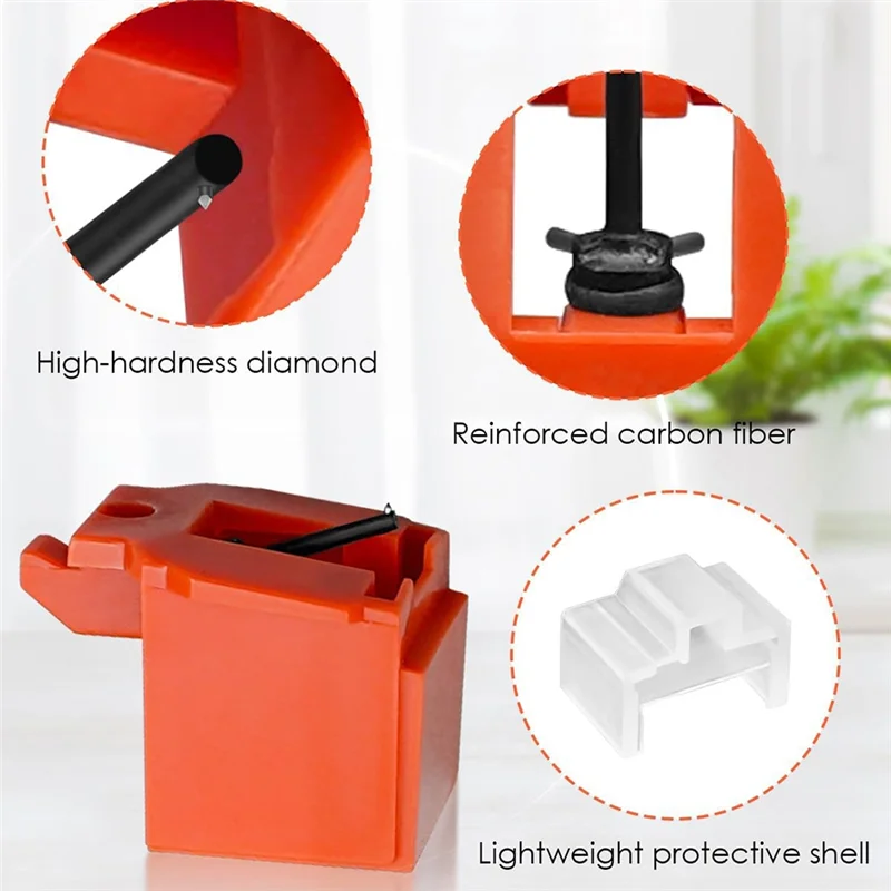 أفضل العروض إبرة مشغل التسجيل لـ ATN3600 ATN91، استبدال قلم القرص الدوار الماسي لـ Audio-Technica AT-PL50 AT-LP60 AT-PL3