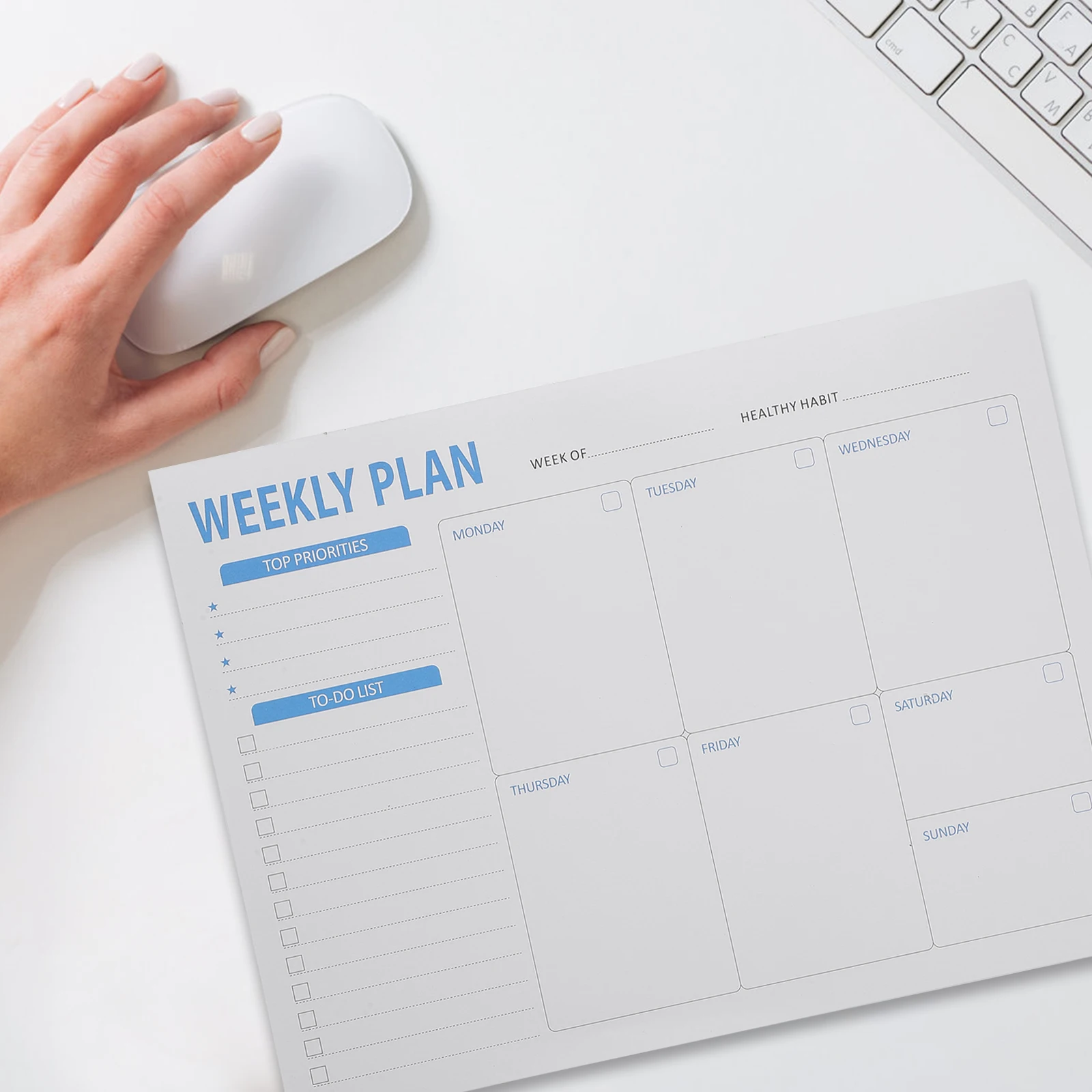 

Memo Pads Tearable Notepad Compact Size Portable Daily Planner Small Notebooks Household Use Writing Pad