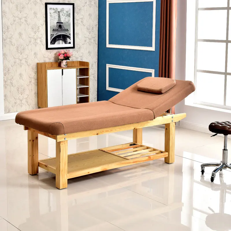 

Professional Massage Table Portable Spa Cosmetic Reclining Aesthetic Foldable Bed Stretcher Cama Masaje Salon Furniture MQ50MB