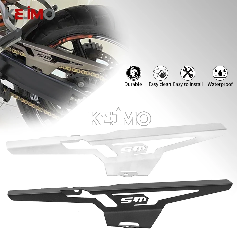 Accessories Motorcycle Chain Guard Protector Cover For Ktm 990 SMT LC8 Supermoto T/R 990Smt 2008-2014 2009 2010 2011 2012 2013
