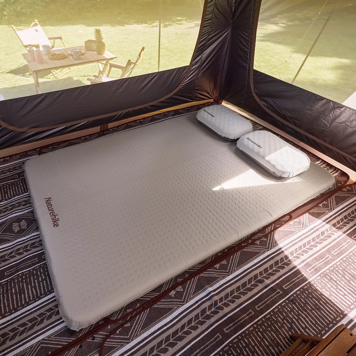 Naturehike Bugu Automatic Inflatable Mattress Outdoor Camping Tent Sponge Inflation Moistureproof Sleeping Pad NH20DZ002