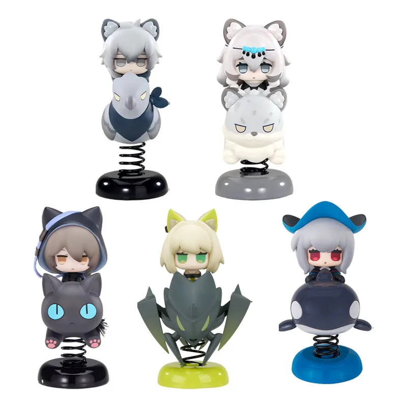 

Sunsyea Arknights Official Merch Original Authentic HappyShake Series Figure Doll SilverAsh Pramanix Phantom Kaltsit Skadi