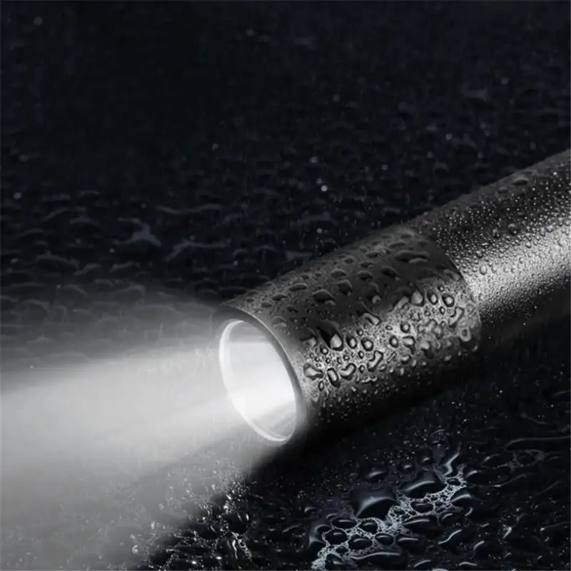 Compact Flashlight Chargable Portable Lightweight Mini Third Gear Outdoor Equipment Portable Flashlight Durable Long Distance