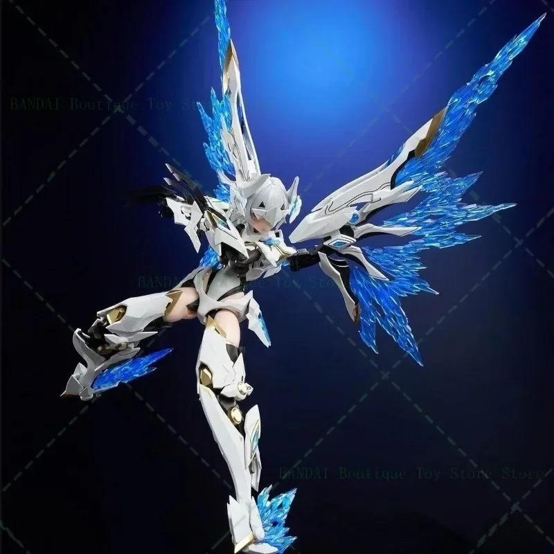 In Stock White Dragon Knight Special Edition Damanjiang Nuclear Reconstruction Assembly Model Machine Girl Galahad Figure Gift