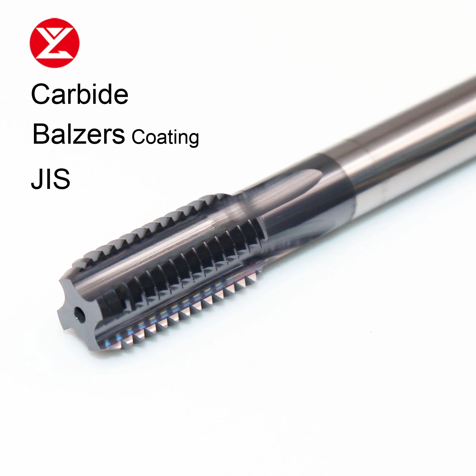 CNC Machine-use Solid Carbide Tungsten Wire Tap Straight Groove Tap M2.5 M3 M4 M5 M6 M8 M10 M12 Balzers Coating Thread Tools