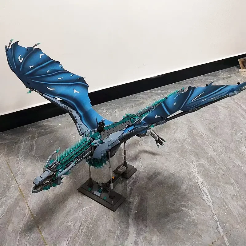 

Huge, challenging Frost Giant Dragon puzzle toy, dinosaur building block toy for boys, living room decoration gift