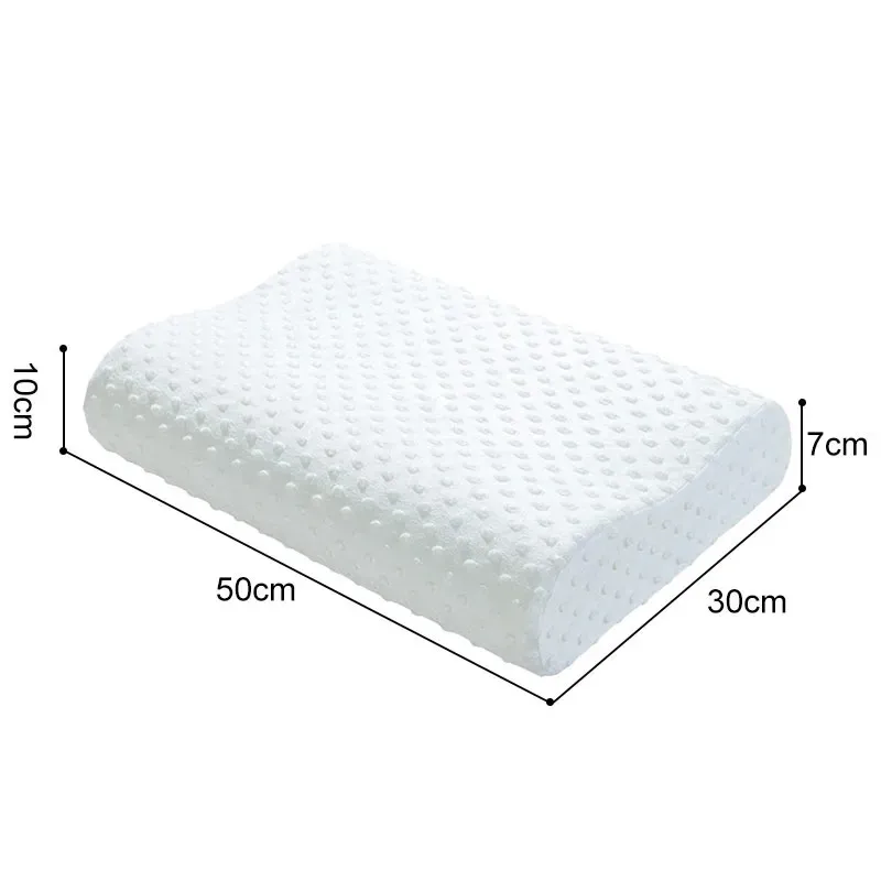 Adjustable Orthopedic Contour Memory Foam Pillow - For Side Sleepers, Neck & Shoulder Pain Relief