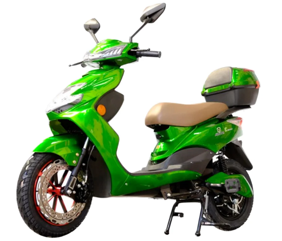 

Long Range Green Electric Motorcycle Adult Electric Scooter Lithium Battery Removable Battery Disc Brake Electric Scooter Moped