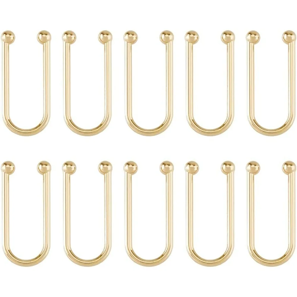 Legierung Bikini Clips U Form Ring Schnalle Metall BH Stecker Linker Bikini Schnalle für Bademode Front Verschluss
