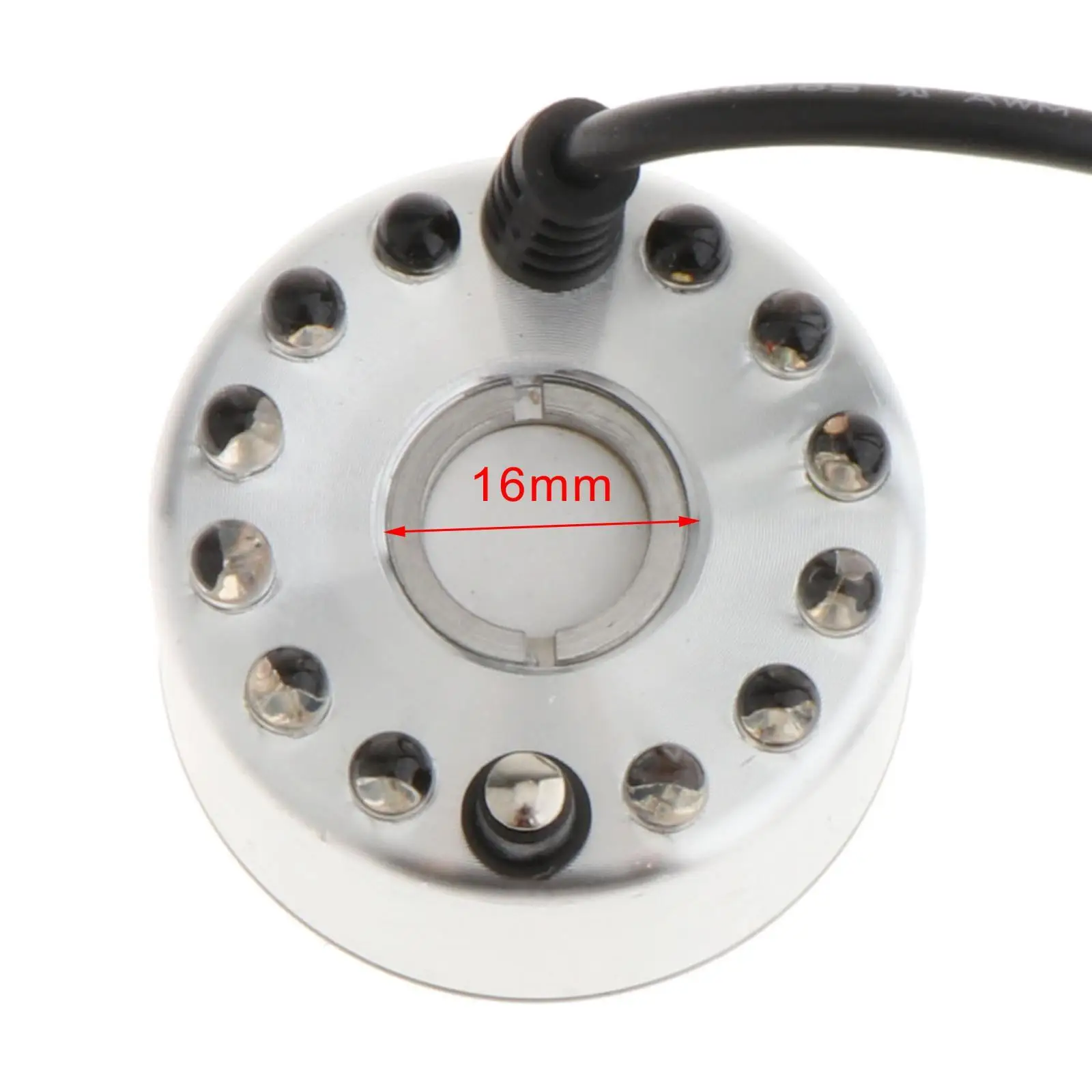 ضباب صغير مع محول LED ملون للاتحاد الأوروبي، ملحقات متعددة الوظائف متغيرة الألوان للنافارات الداخلية أو الخارجية