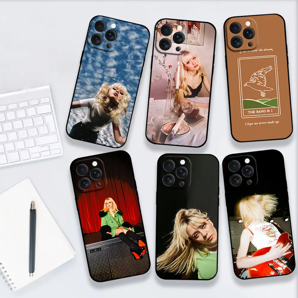 Singer Maisie Peters For iPhone 11 12 13 14 15 16 Pro Max Plus Matte Soft Silicone phone Case Ultra Thin Shockproof Black Cover