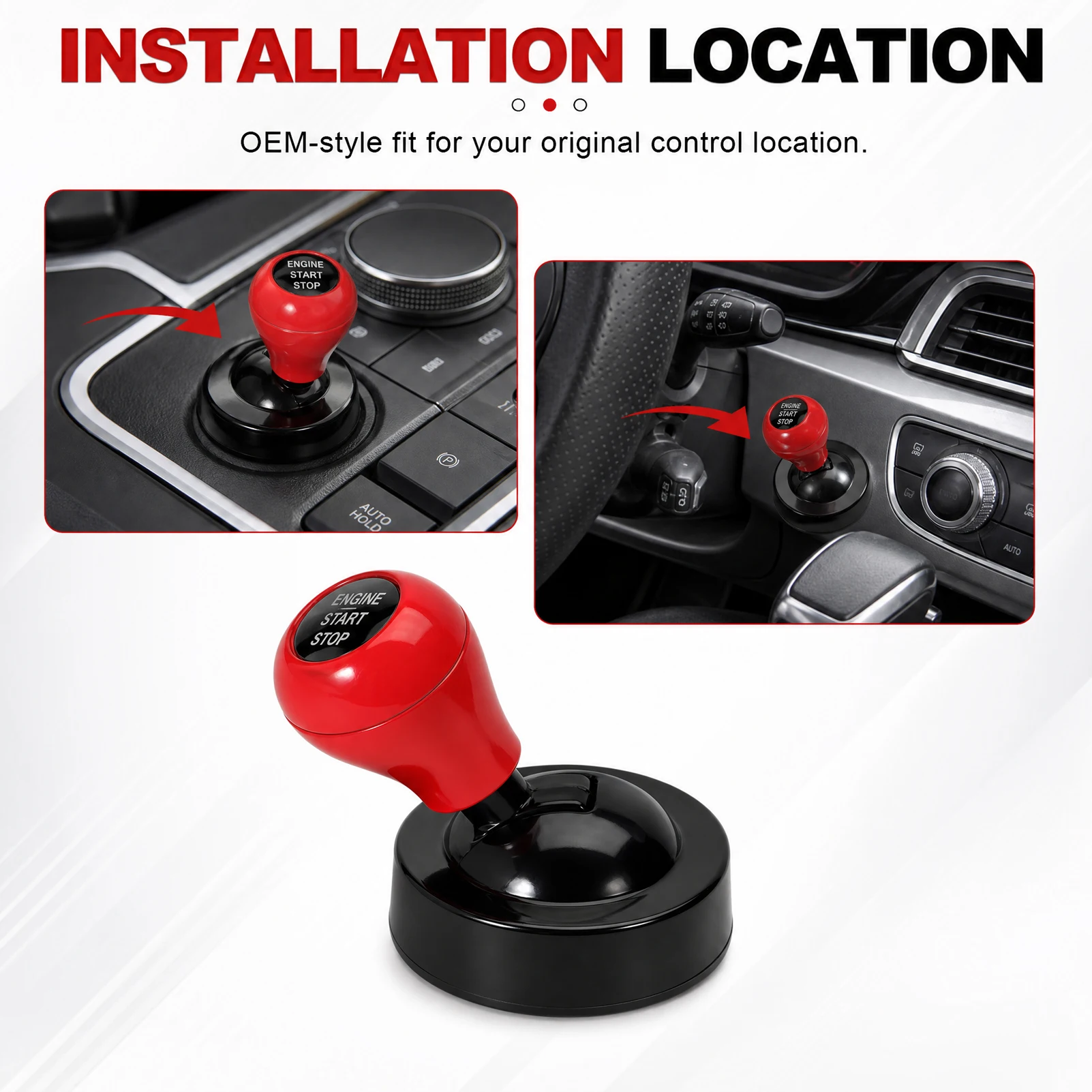 Кнопка запуска двигателя одним – обзор и цена Car Accessories For Inside
