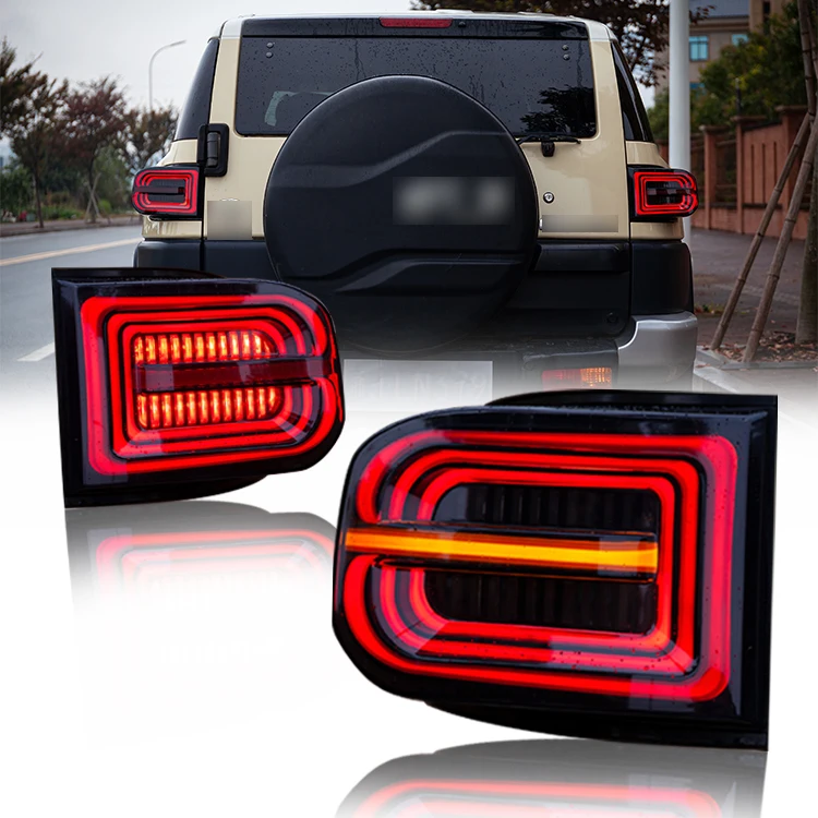 

DKmotion wholesales factory manufacturer tail lamp For Toyo Cruiser 2007-UP Led taillights car parts light accessories auto