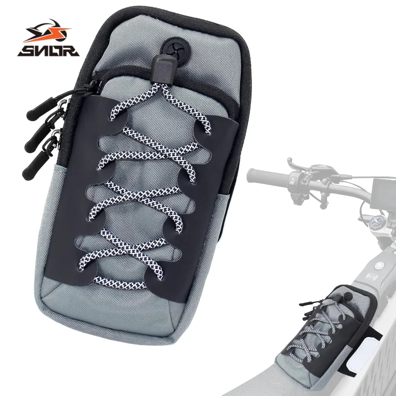 SNOR Waterproof Front Frame Bag & Arm Phone Bag For SurRon Light Bee Ultra Bee Talaria Electric Dirt Bike Storage Pack