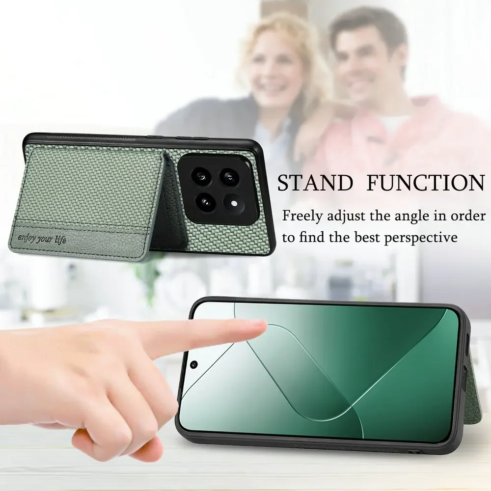 RFID Magnet Card Leather Case for Xiaomi 17T Pro 15T Pro 14T 13T 12T 11T 11 Lite 13 T 14 15 17 T13 5G Wallet Cover Back Funda