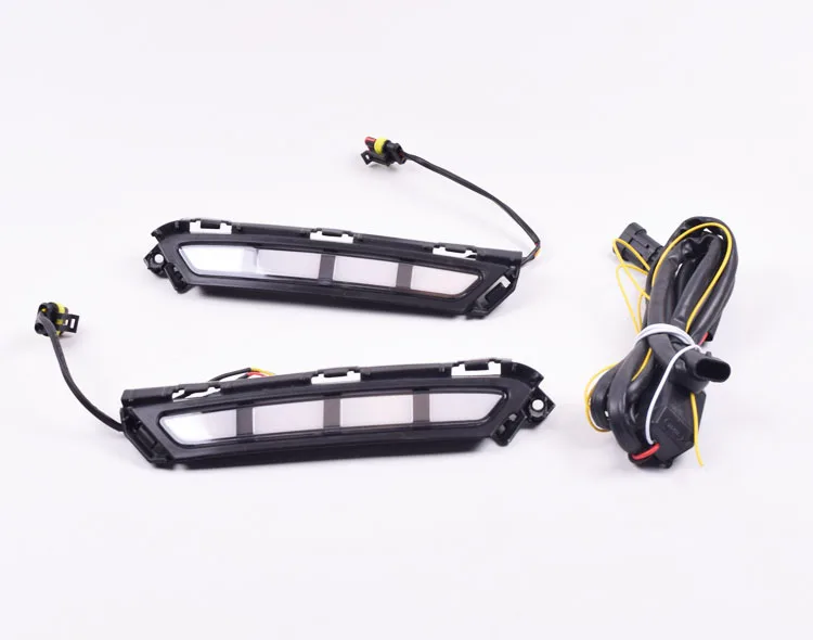 car bumper headlamp Elantra avante headlight 2019~2020y LED DRL car accessories Elantra front light fog