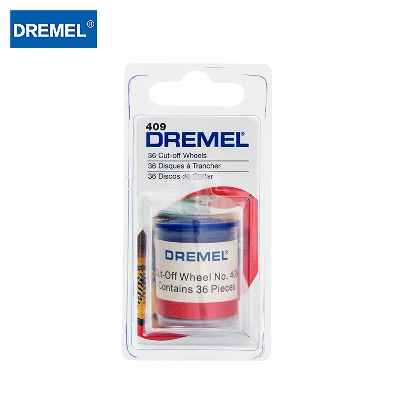 Dremel Cutting Discs EZ456 Original Cutting Blade Fiberglass Cut-Off Wheel Rotary Tool Plastic Wood Metal Cutting Accessorins