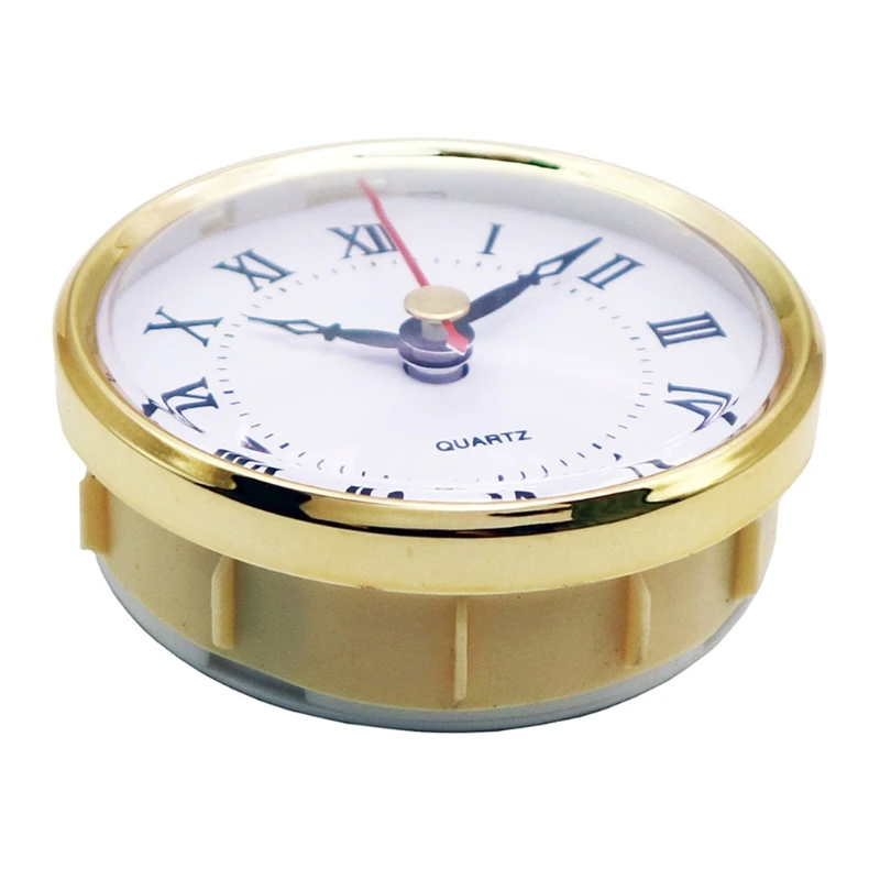 Movimiento de Reloj clásico, inserto de reloj de cuarzo de 80mm para accesorios de manualidades DIY