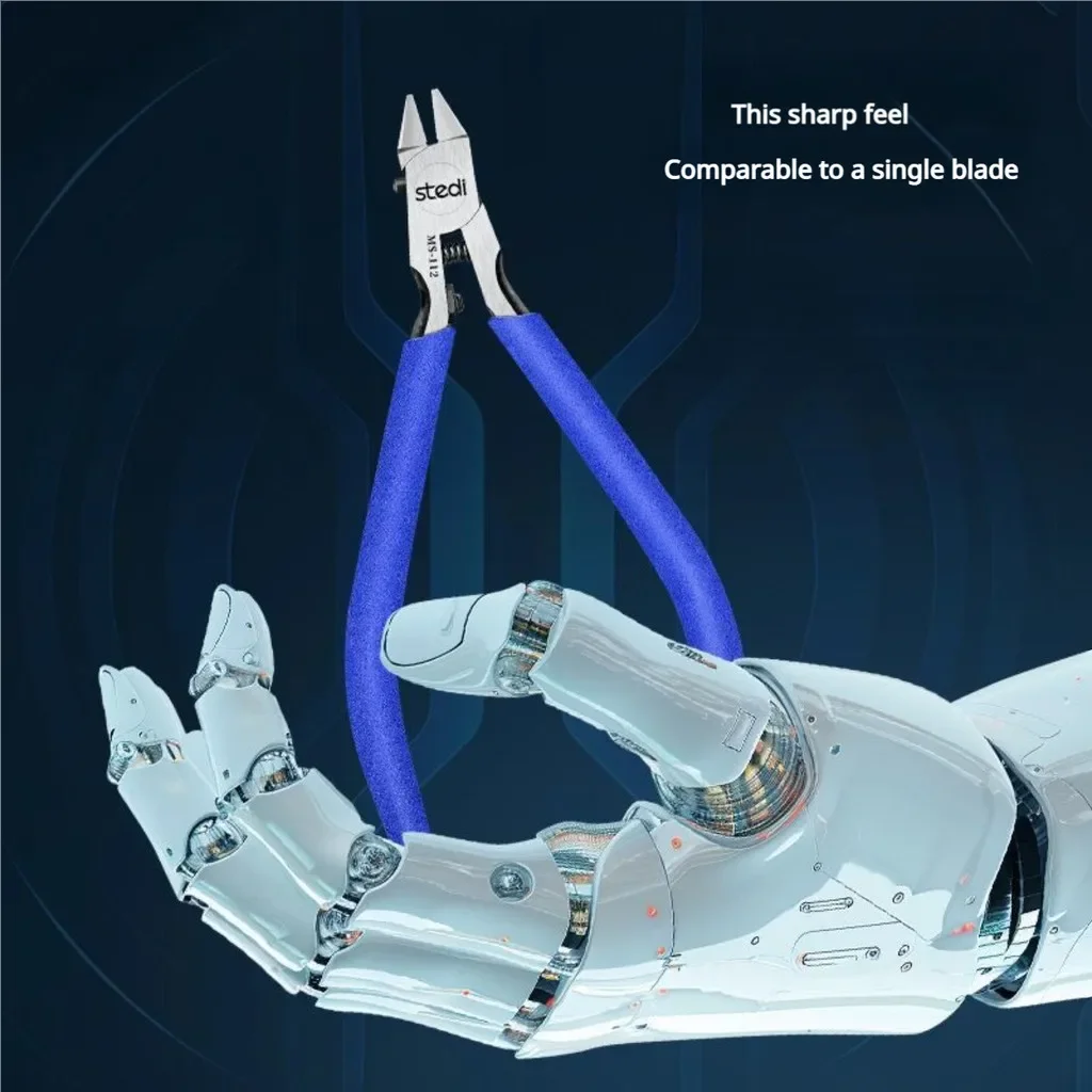 Stedi MS-112 Double Blade Scissors Pliers Flush Pliers for Gundam Model Tool Plastic Model Parts Cutting Nipper Hobby Tools DIY