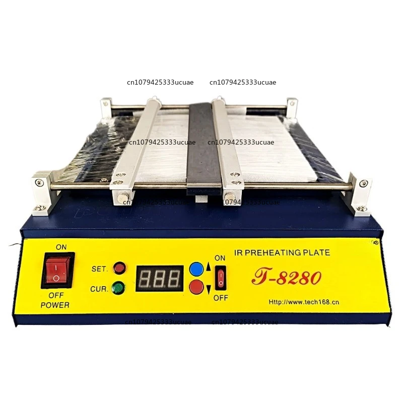 

IR Preheating Plate T-8280 - PUHUI Infrared Preheat Oven for PCB, SMD, BGA, T8280 Preheating Station