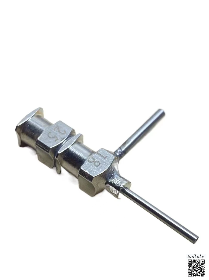 Integrated Single Needle Holder Type Coaxial Needle Tube Electrospinning Nozzle