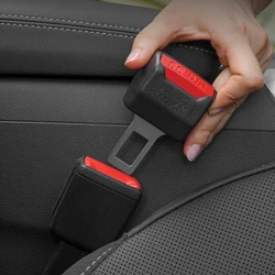 1/2 pcs Belt Clip Seatbelt Lock Plug Thick Insert Socket Safety Car Accessories